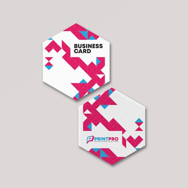 Business Card - Custom Die-Cut