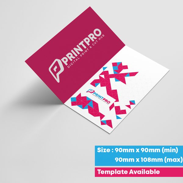 Business Card - Folded